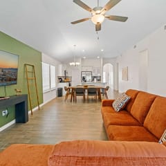 Modern 4BR 2BA Retreat  Spacious Layout King Suite