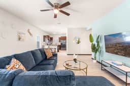 2BR 2BA Coastal Home King Bed Smart TVs A - Image 2