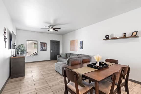 Modern 2BR 2BA Home King Bed Smart TV C - Image 5